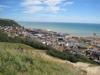 Blick über Hastings