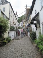 Zentraler Clovelly-Weg