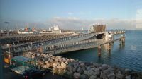 5 Fähranleger im Hafen von Calais