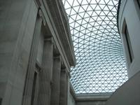 Britisches Museum mit Dach von Sir Norman Foster und Partner