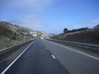 Auf dem Weg zum Fährhafen von Dover