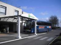 Erste und letzte Übernachtung im guten Holiday Inn in Calais