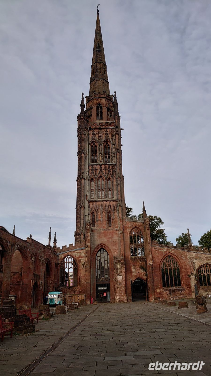 59 Der Turm der alten Kathedrale, Coventry