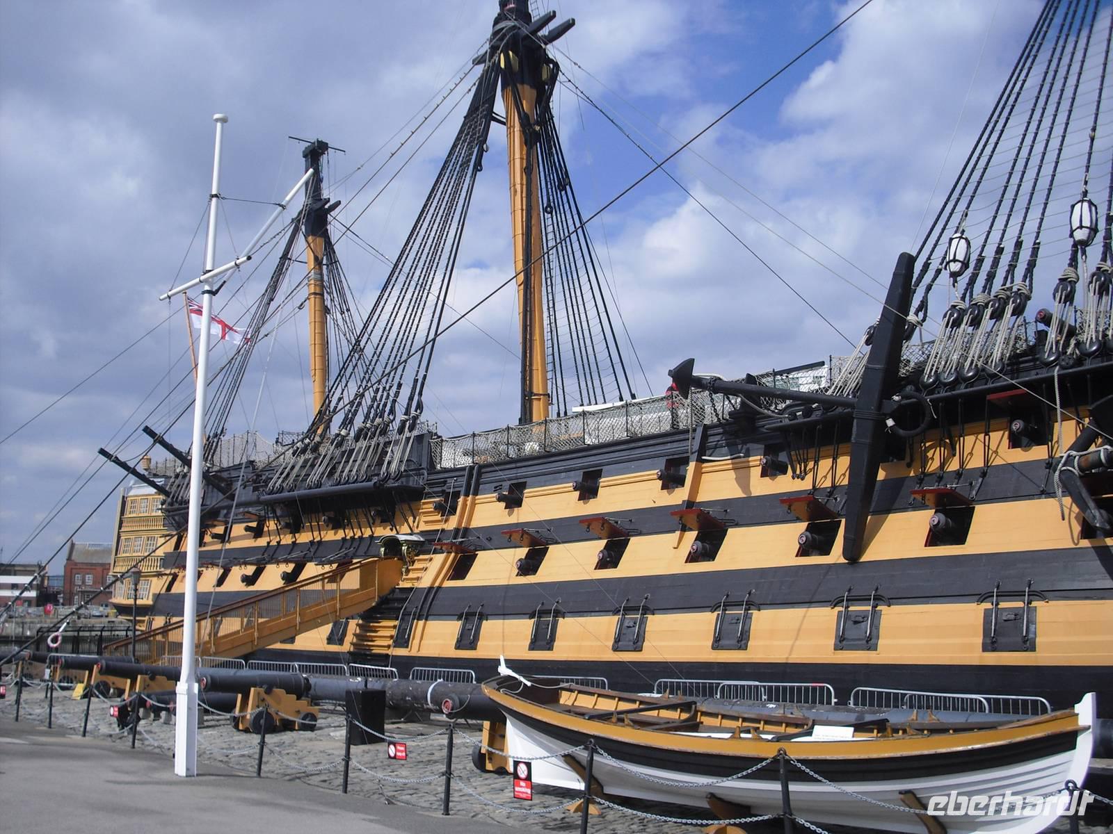 HMS Victory in Portsmouth