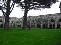 Kreuzgang an der Kathedrale in Salisbury