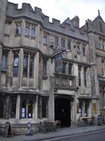 George and Pilgrim in Glastonbury