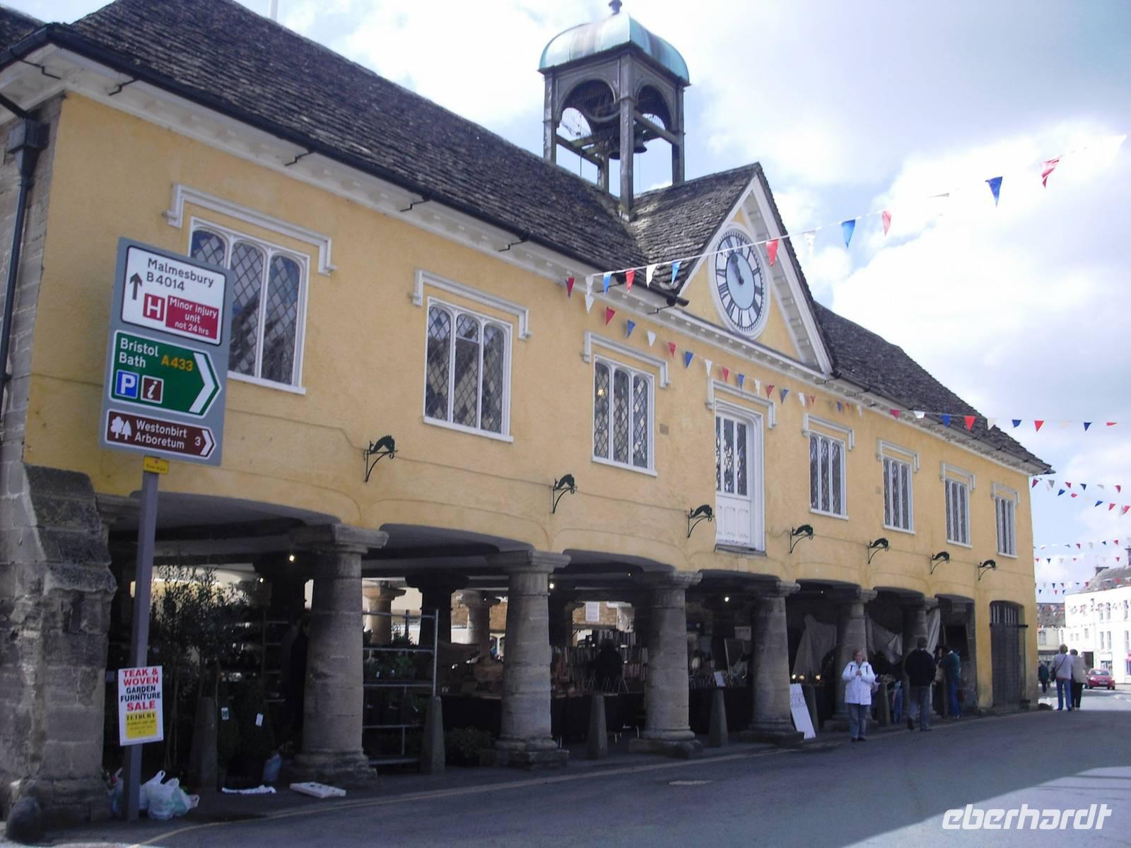 Markthalle in Tetbury / Cotswold
