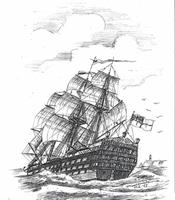 Auf großer Fahrt  zur Victory (Bild von Herrn Axel Dietz)