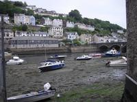 Fischerdorf Looe in Cornwall