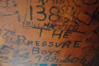 Hier verewigten sich die Air-Force-Piloten während 2. Weltkrieg