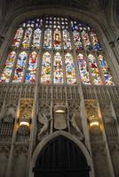 Prachtvolle Fenster der Kathedrale von Kings College