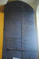 Traditionell verewigen sich hier die Collegesabsolventen vor dem Gang an Uni