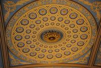 Stuckdecke in der Chapel gegenüber der Painted Hall