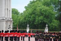 Zeremonie der Wachablösung im Buckingham Palast