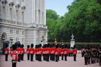 Zeremonie der Wachablösung im Buckingham Palast