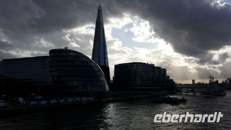 Shard und Rathaus Bild Busfahrer Alf