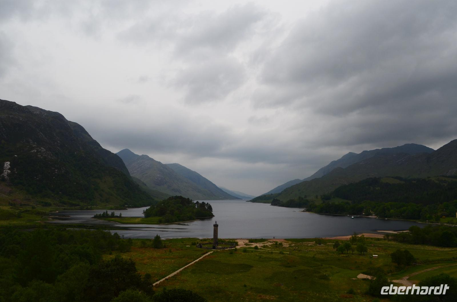 362 Glenfinnien Monument und Loch Shiel
