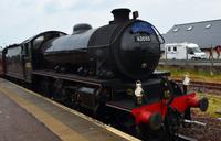 373 Jacobite Steam Train in Mallaig
