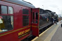 377 Jacobite Steam Train in Mallaig