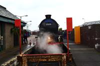 381 Jacobite Steam Train in Mallaig