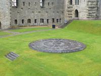 Platten auf denen Prinz Charles zum 