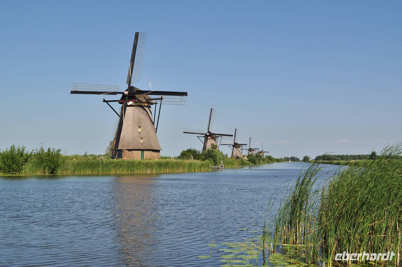 Die Windmühlen von Kinderdijk, Zuid-Holland