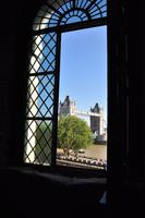 Blick aus dem Tower zur Tower Bridge