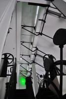 Der Laser markiert den Nullmeridian