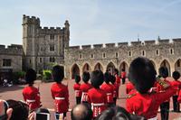 Changing the Guards in Windsor Castle