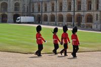 Changing the Guards in Windsor Castle