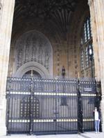 Hier geht es für die Königin zur Parlamentseröffnung hinein