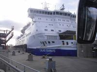 Unser Fährschiff von Dover nach Calais