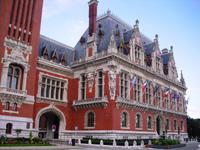 Fotostopp am Rathaus von Calais