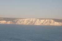 Englands Kreideküste kommt in Sicht