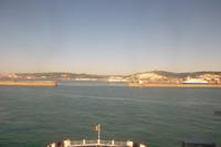 Einfahrt in den Hafen von Dover