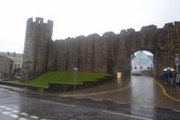 Stadtmauer in Caernarfon