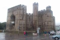 Burg Caernarfon seitlich
