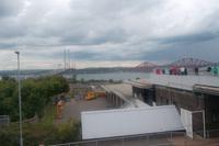 Blick zu den Firth of Forth Bridges