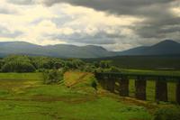 Mit dem Zug vorbei am Ben Nevis