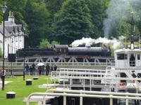 Der Jacobite Train an den Neptunes Straicase