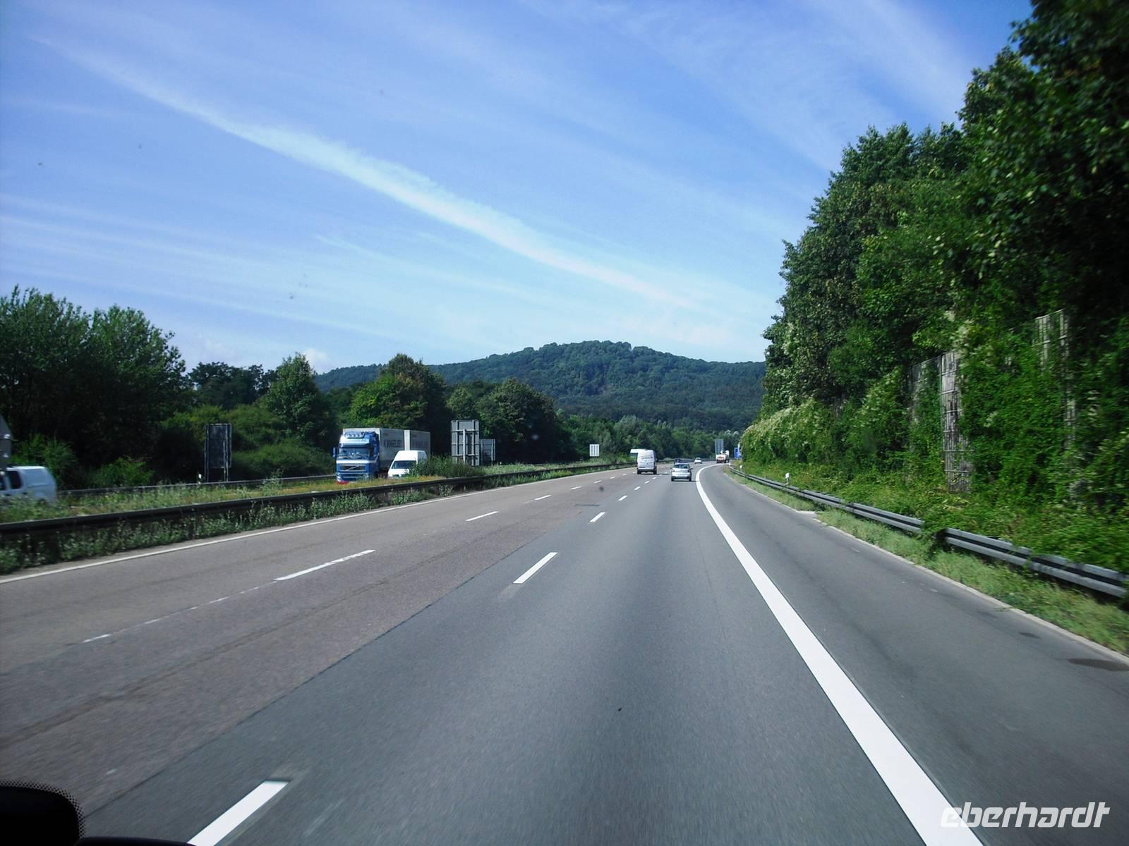 Auf Anreise nach Calais