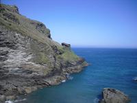 Teile von Tintagel Castle - Cornwall