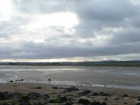 Blick zu Holy Island