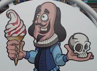 74 Shakespeare muss für alles herhalten..., Stratford-upon-Avon