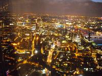 A view from the Shard in London
