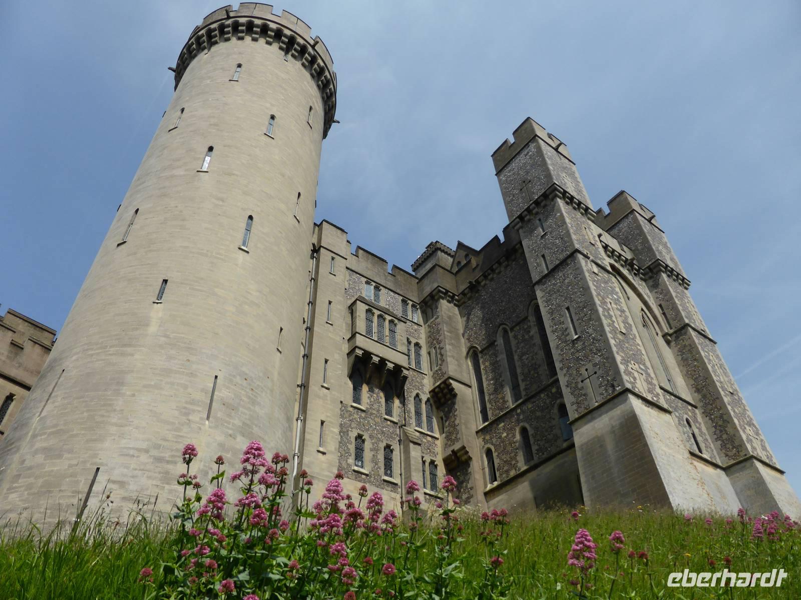 Arundel - Außenansicht des Schlosses