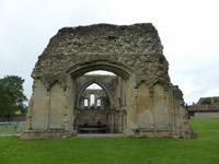 Glastonbury - Ruine der Kathedrale