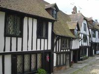 Rye - Fachwerkhäuser am Kirchplatz