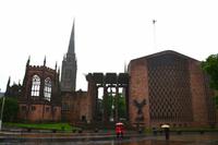 090 Coventry, Cathedral Ruins und Coventry Cathedral