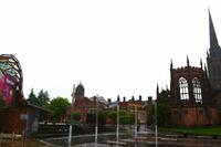 091 Coventry, Rathaus und Cathedral Ruins